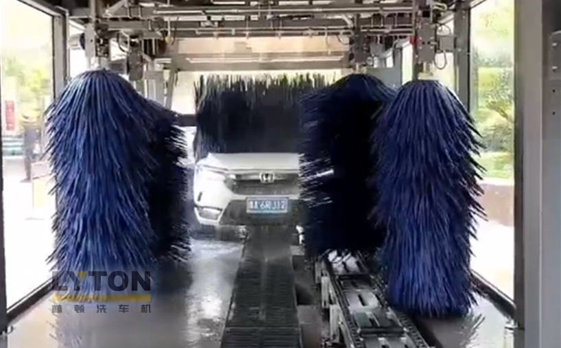 杭州蕭山區(qū)一加油站引入林頓 FX11 全自動洗車機(jī) 升級便民服務(wù)